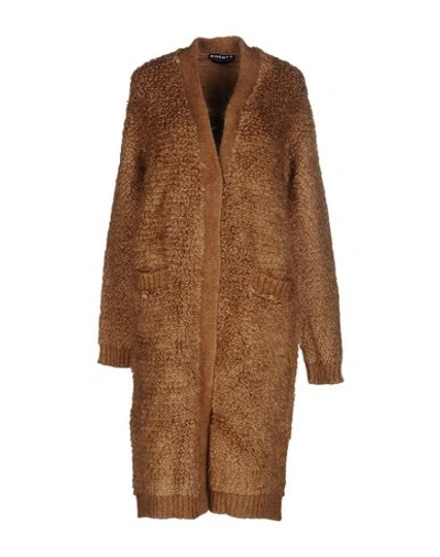 Shop Rochas Coat In Camel