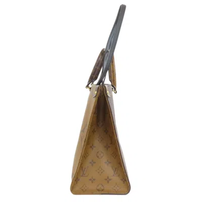 Pre-owned Louis Vuitton Brown Monogram Reverse Tote Bag ()