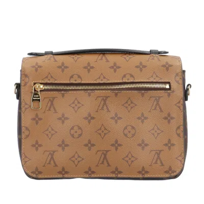 Pre-owned Louis Vuitton Brown Monogram Reverse Or Monogram Reverse Pochette Shoulder Bag () In Brown, Monogram Reverse, Or