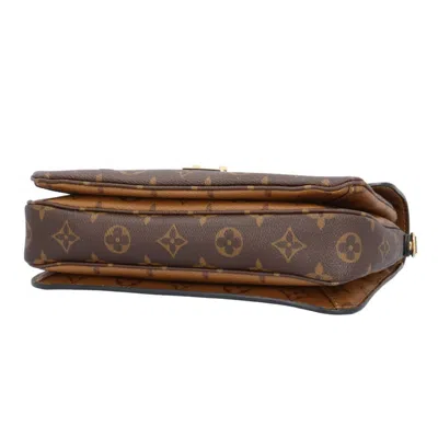 Pre-owned Louis Vuitton Brown Monogram Reverse Or Monogram Reverse Pochette Shoulder Bag () In Brown, Monogram Reverse, Or
