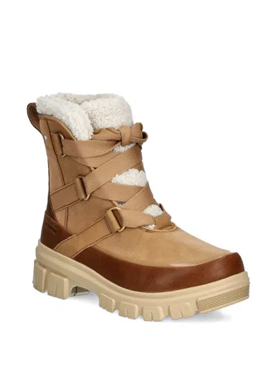 Sorel Tivoli V Faux Shearling Waterproof Boot In Brown