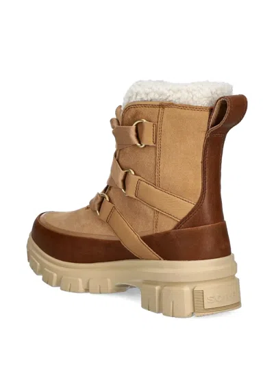 Sorel Tivoli V Faux Shearling Waterproof Boot In Brown