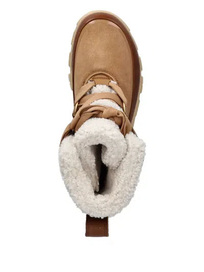 Sorel Tivoli V Faux Shearling Waterproof Boot In Brown