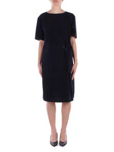 Emporio Armani Dresses Blue In Blue