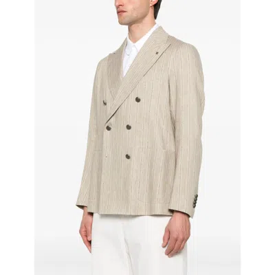 Tagliatore Jackets In Neutral
