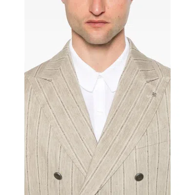 Tagliatore Jackets In Neutral