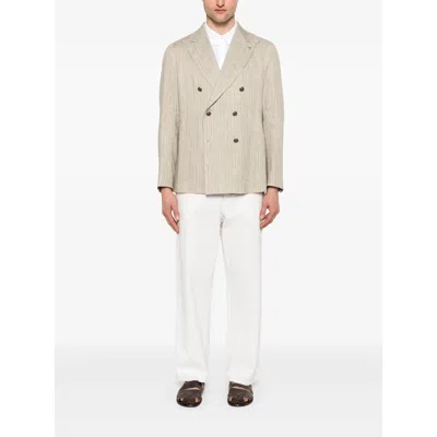 Tagliatore Jackets In Neutral