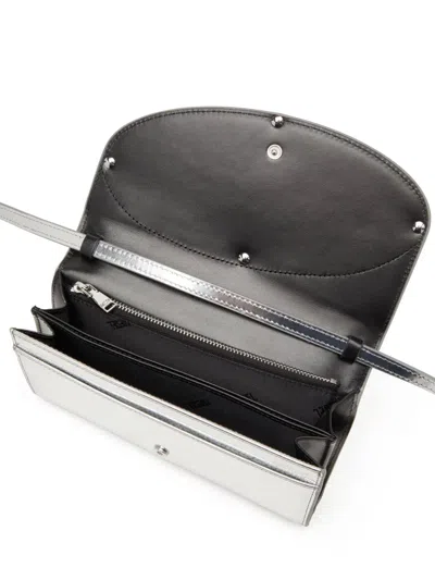 Diesel 1dr Wallet On Chain In Silver