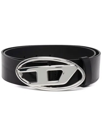 Diesel Women Belt With Buckle In Black
