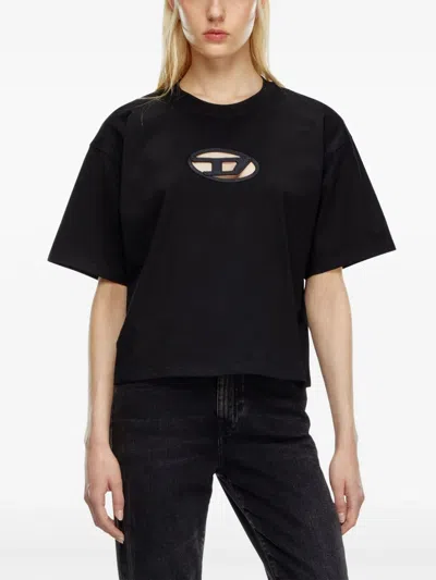 Diesel "t-buxt-crop-od" T-shirt