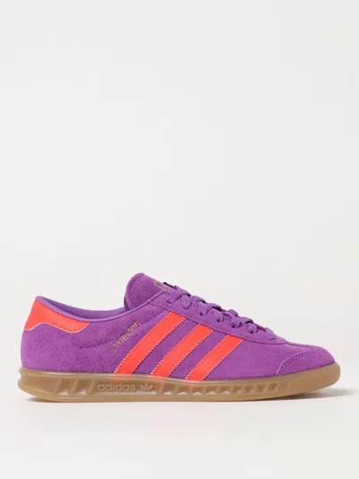 Adidas Originals Hamburg Sneakers In Violet