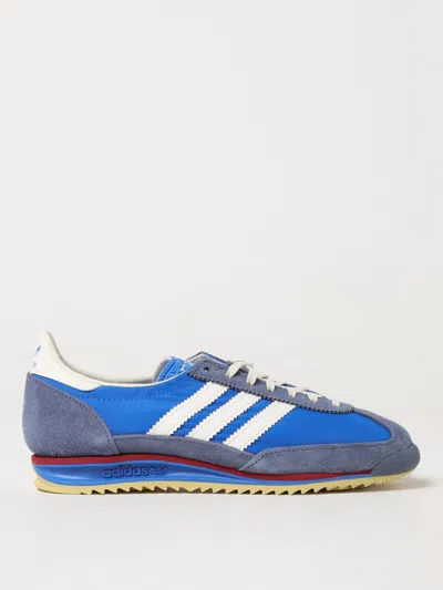 Adidas Originals Sl 72 Rs Blue/core White/better Scarlet Sneaker In Blue