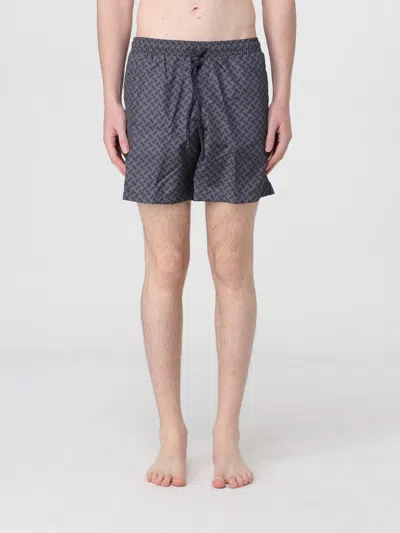 Drumohr Patterned Drawstring Swim Shorts In Fa01