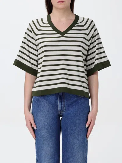 K-way Marol Stripes In Beige