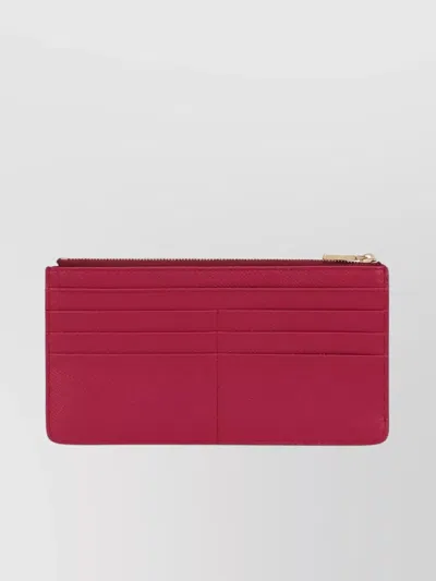 Dolce & Gabbana Large Cardholder In Dauphine Leather In Multicolor