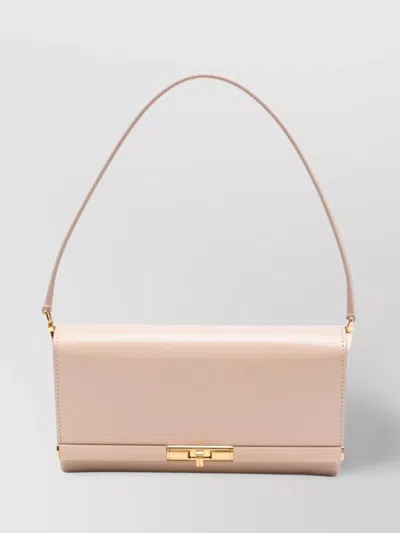Dolce & Gabbana Mini Palmellato Ottone Vin Shoulder Bag In Pink