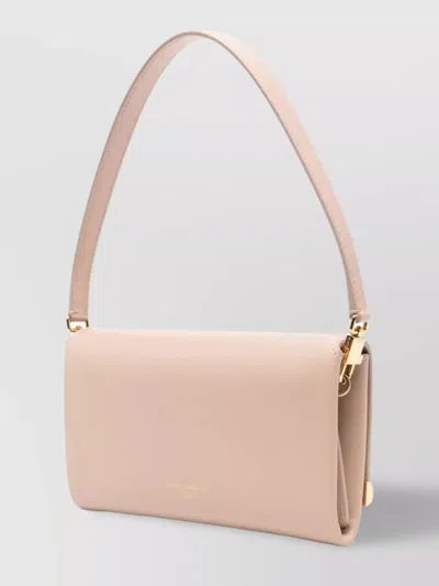 Dolce & Gabbana Mini Palmellato Ottone Vin Shoulder Bag In Pink