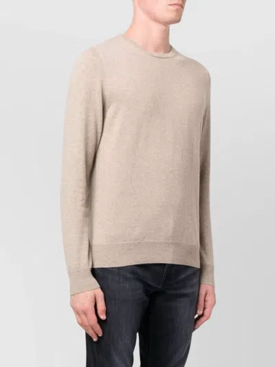 Malo Men's Crew Neck Sweater In White