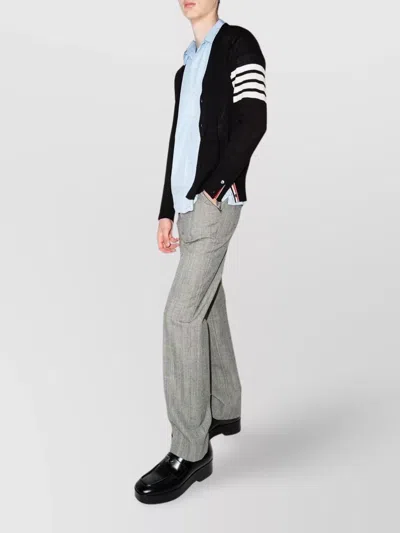 Thom Browne Classic Cardigan In Black