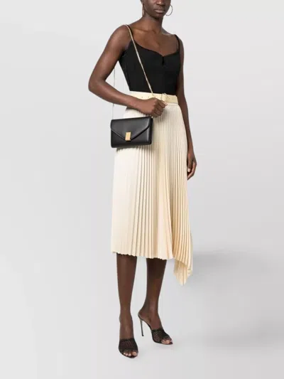 Lanvin Wrap Bag Concerto Chain In Black