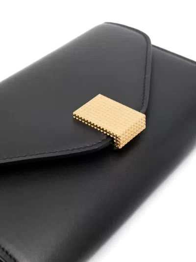 Lanvin Wrap Bag Concerto Chain In Black