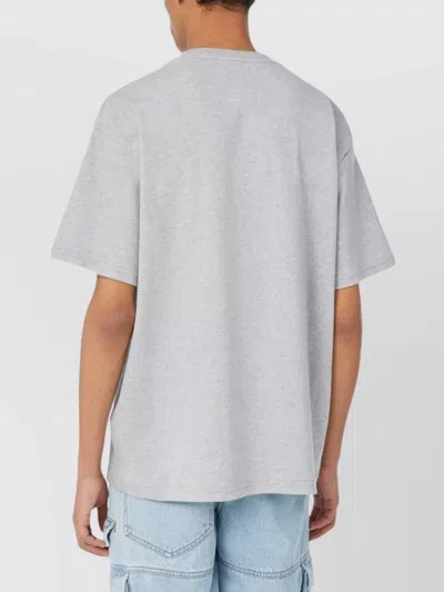 Gcds Man T-shirt Grey Size Xl Cotton In White