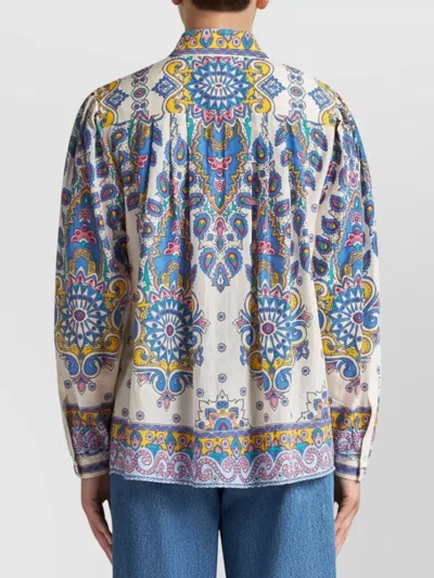 Etro Paisley-print Shirt In White
