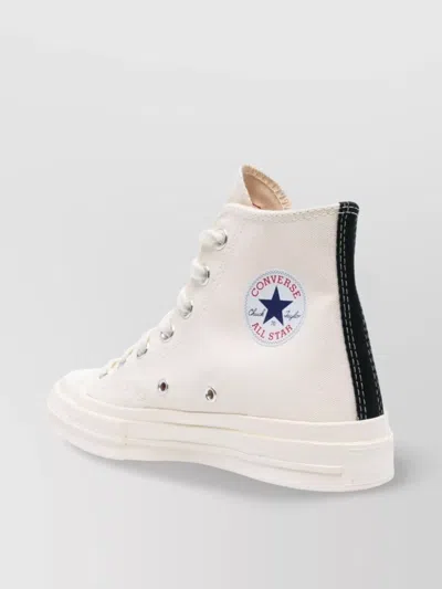 Comme Des Garçons Play Chuck Taylor Red Heart Sneakers