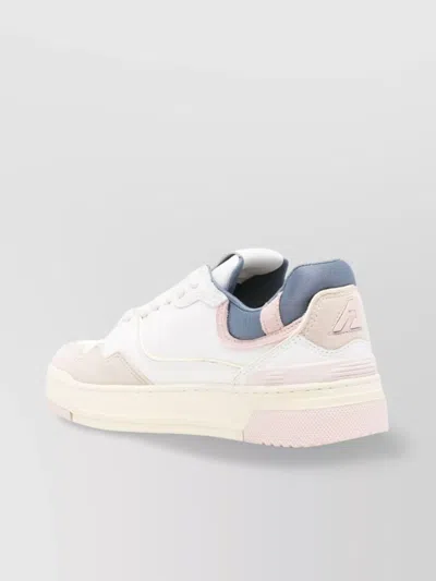 Autry Low Top Sneakers Logo Detail In White