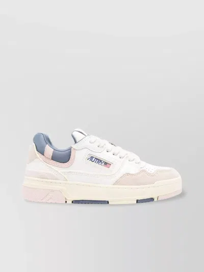 Autry Low Top Sneakers Logo Detail In White