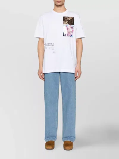 Dries Van Noten White Oversized Cotton T-shirt