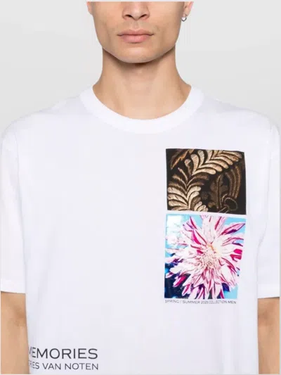 Dries Van Noten White Oversized Cotton T-shirt