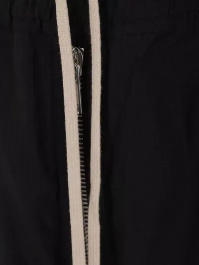 Rick Owens Drkshdw Pantaloni Double Cargo Jumbo Belas In Black