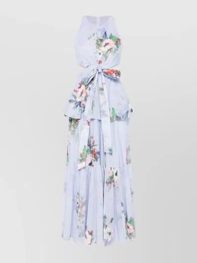 Zimmermann Everley Maxi Dress In Multicolor