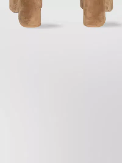 Zimmermann Maxine Plunge Maxi Dress In Beige