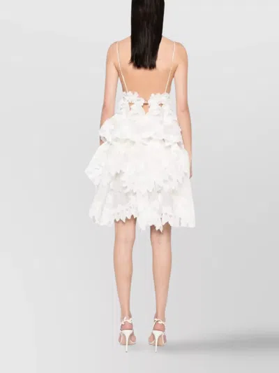 Zimmermann Crush Tiered Lace Mini Dress