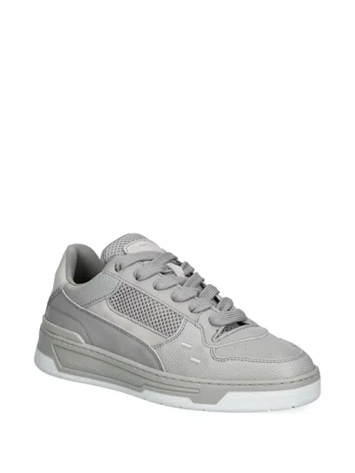 Filling Pieces Leather-panelled Sneakers In Gray