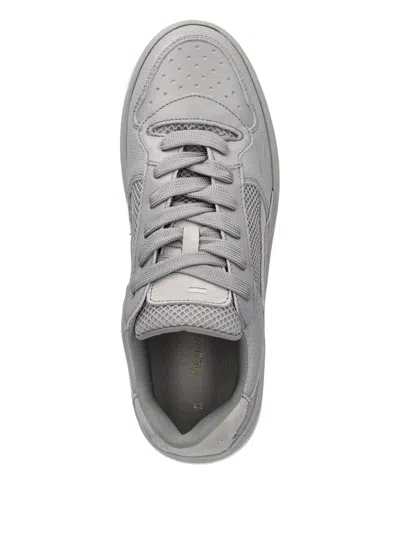 Filling Pieces Leather-panelled Sneakers In Gray