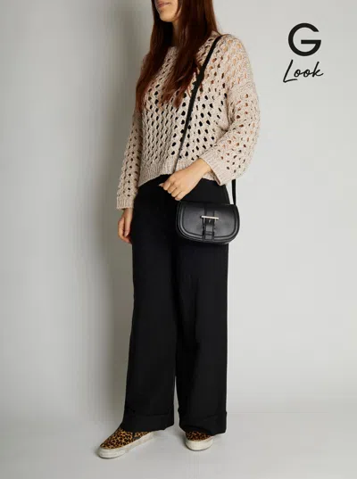 Alexander Mcqueen Mini T-bar Leather Shoulder Bag In Multicolor