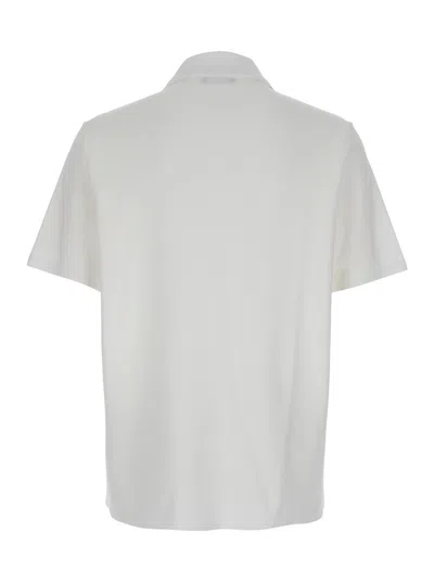 Balmain Oversized Ss Polo Shirt In Multicolor