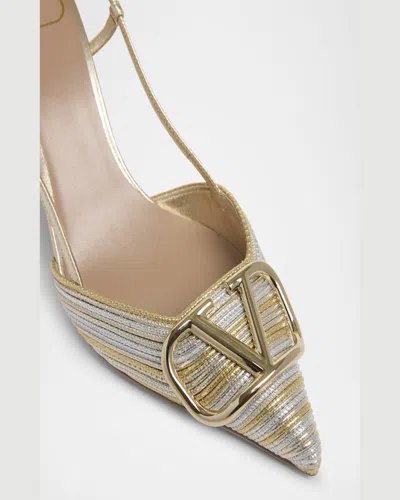 Valentino Garavani Multicolor Nappa Leather Vlogo Signature Pumps