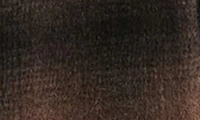 Vince Shadow Plaid Wool-blend Car Coat In Deep Walnut