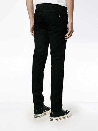 Shop Rag & Bone Slim Fit Jeans In Black