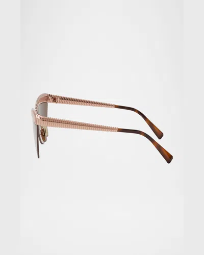 Bvlgari Bv40056u Sunglasses In Srgldbrng