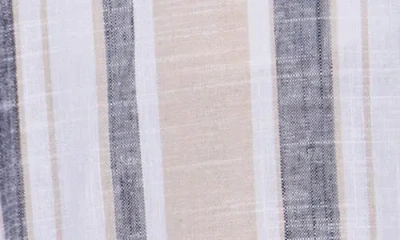 By Design Valencia Stripe Pants In Linen Stripe