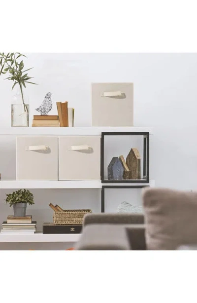 Sorbus Collapsible Storage Cube In Beige