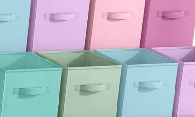 Sorbus 12-pack Collapsible Storage Cube In Pastel Combo