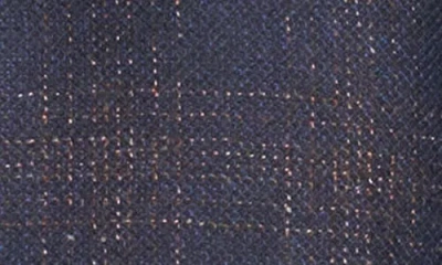 Flynt Blue Plaid Wool Hybrid Sport Coat With Removable Bib In Blue