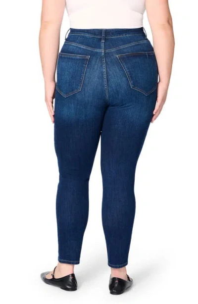 Warp & Weft Warp+weft Mxp High Waist Skinny Jeans In Twilight