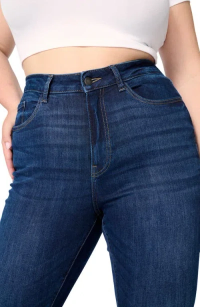 Warp & Weft Warp+weft Mxp High Waist Skinny Jeans In Twilight